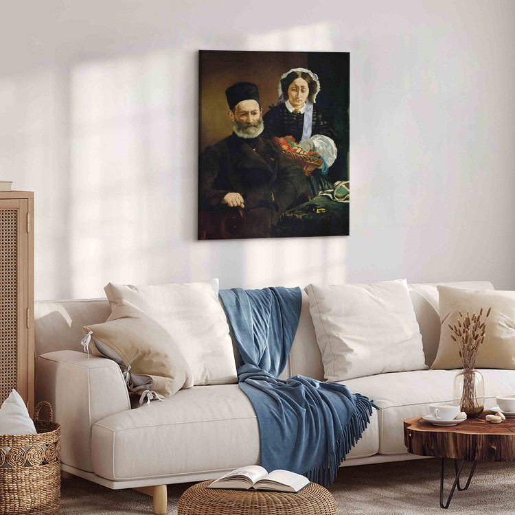 Kunstkopie Portrait of Monsieur and Madame Auguste Manet 154895 additionalImage 4