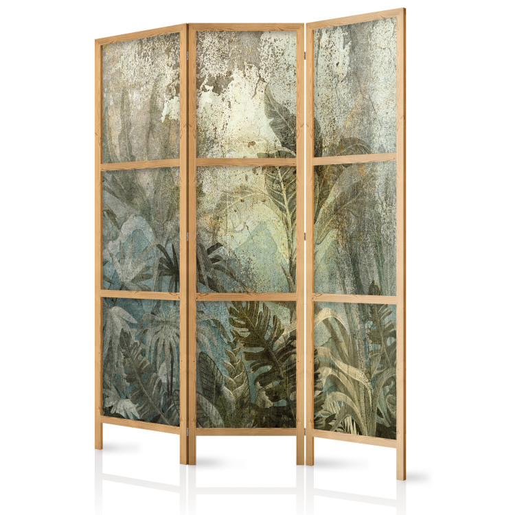 Dekorativer Paravent Jungle - An Exotic Forest on an Island in Natural Green Colors [Room Dividers] 151416 additionalImage 5