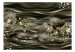 Fototapete Kristallfluss - Subtile Abstraktion in Goldfarbe mit Diamanten 63916 additionalThumb 1