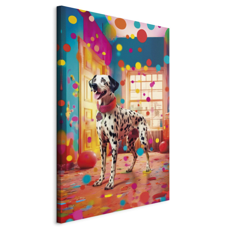 Bild AI Dalmatian Dog - Spotted Animal in Color Room - Vertical 150226 additionalImage 2