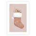 Poster Christmas in Pastels - Holiday Stocking With Plant Twigs 148036 additionalThumb 19