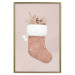 Poster Christmas in Pastels - Holiday Stocking With Plant Twigs 148036 additionalThumb 23