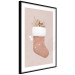 Poster Christmas in Pastels - Holiday Stocking With Plant Twigs 148036 additionalThumb 5