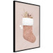 Poster Christmas in Pastels - Holiday Stocking With Plant Twigs 148036 additionalThumb 7