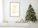 Wandposter The Most Beautiful Time - Golden Inscription, Decorative Christmas Text 149146 additionalThumb 17