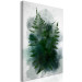 Wandbild Farn im Nebel - Blätter in einer kühlen Nebelwolke, grün und grau 134456 additionalThumb 2