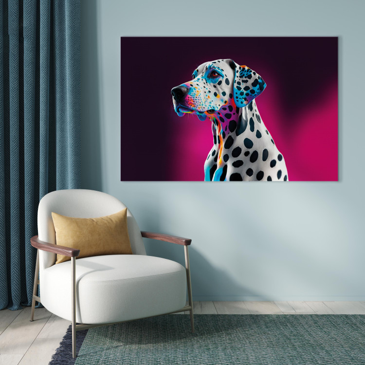 Bild AI Dalmatian Dog - Spotted Animal in a Pink Room - Horizontal 150186 additionalImage 5