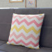 Mikrofaser Kissen Red and yellow zigzags - composition with geometric motif cushions 146996 additionalThumb 3