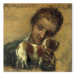 Kunstkopie Young Woman with Dog 153496