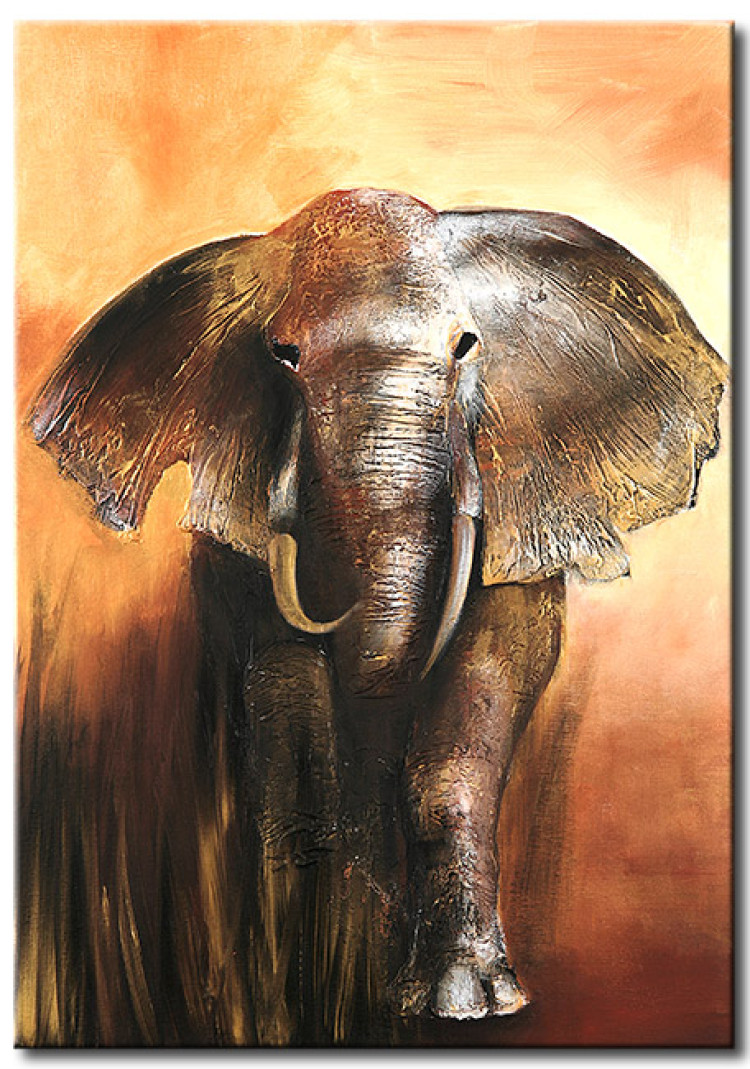 Leinwandbild Eiserner Elefant 49296