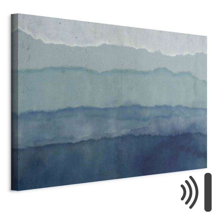 Wandbild Harmony of Waves - Nautical Abstraction With Blue Watercolors 151207 additionalImage 8