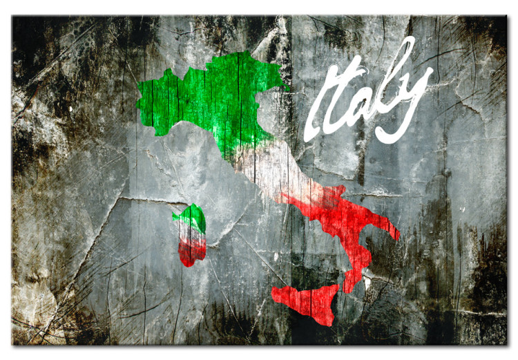 Wandbild Künstlerische Karte von Italien 55307