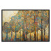 Wandposter Mosaic Trees - An Abstraction With a Forest Motif Generated by AI 151127 additionalThumb 2