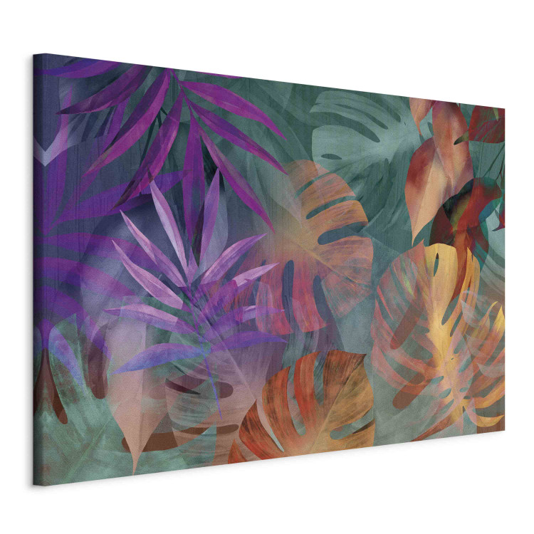 Bild Colorful Nature - A Composition of Energetic Palm Leaves and Monstera 151237 additionalImage 2