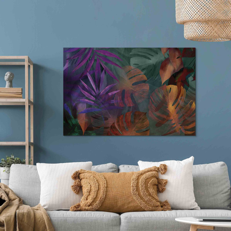 Bild Colorful Nature - A Composition of Energetic Palm Leaves and Monstera 151237 additionalImage 3