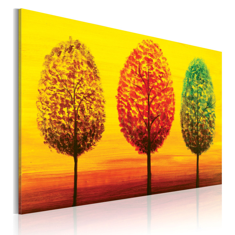 Wandbild Vier Jahreszeiten-Bäume 49837 additionalImage 2