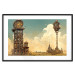 Wandposter Clocks in a Desert Town - Surreal Brown Composition 151147 additionalThumb 26