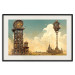 Wandposter Clocks in a Desert Town - Surreal Brown Composition 151147 additionalThumb 27