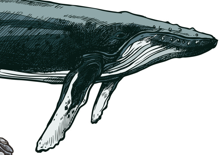 Leinwandbild Whales (1 Part) Vertical 126857 additionalImage 4