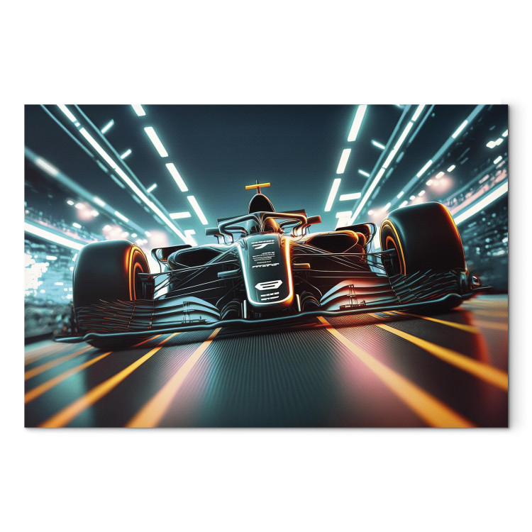 Leinwandbild Deadly Speed ​​- Formula 1 Car Racing to the Player’s Room 150657 additionalImage 7