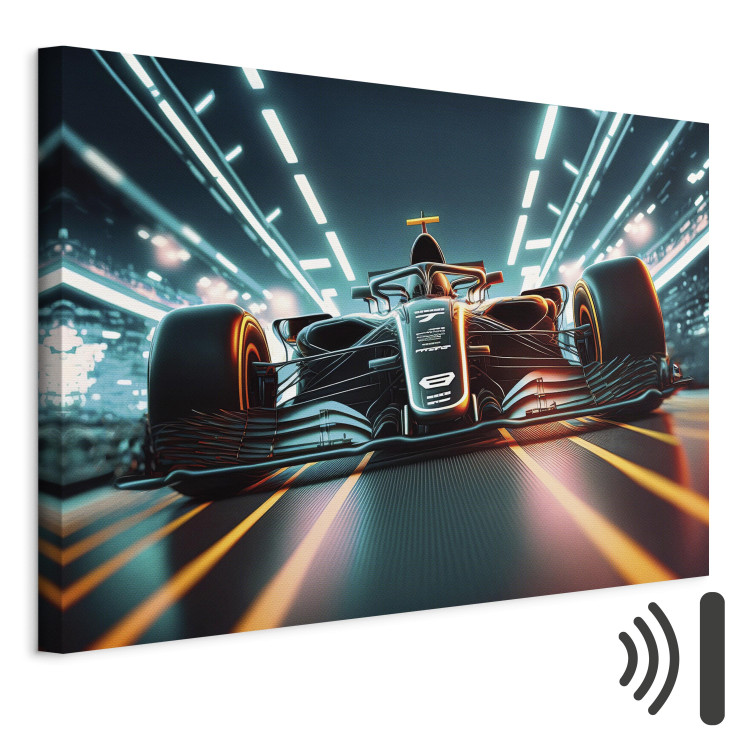 Leinwandbild Deadly Speed ​​- Formula 1 Car Racing to the Player’s Room 150657 additionalImage 8
