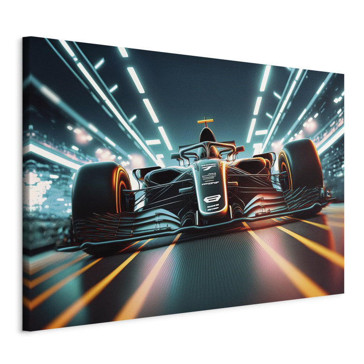 Leinwandbild Deadly Speed ​​- Formula 1 Car Racing to the Player’s Room 150657 additionalImage 2