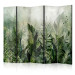 Raumteiler In the Morning Dew - A Landscape of Leaves on a Green Background II [Room Dividers] 150957