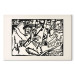 Leinwandbild XXL Composition II - A Monochromatic Composition by Kandinsky [Large Format] 151657