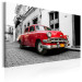 Wandbild Cuban Classic Car (Red) 93957 additionalThumb 2