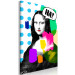 Wandbild Frau im Pop-Art (1-teilig) - Modernistisches Porträt der Mona Lisa 122377 additionalThumb 2