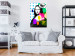 Wandbild Frau im Pop-Art (1-teilig) - Modernistisches Porträt der Mona Lisa 122377 additionalThumb 3