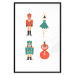 Wandposter Christmas Tree Toys - Ballerina and Toy Soldiers in Festive Colors 149087 additionalThumb 27