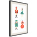 Wandposter Christmas Tree Toys - Ballerina and Toy Soldiers in Festive Colors 149087 additionalThumb 16