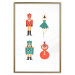 Wandposter Christmas Tree Toys - Ballerina and Toy Soldiers in Festive Colors 149087 additionalThumb 22