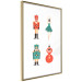 Wandposter Christmas Tree Toys - Ballerina and Toy Soldiers in Festive Colors 149087 additionalThumb 12