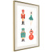 Wandposter Christmas Tree Toys - Ballerina and Toy Soldiers in Festive Colors 149087 additionalThumb 20