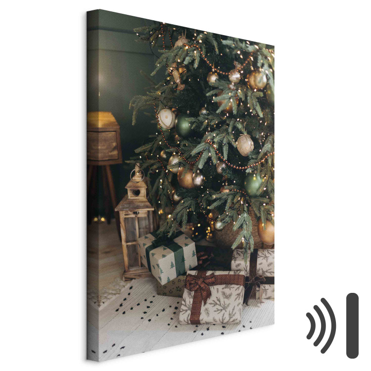 Wandbild Christmas Time - Wrapped Gifts Arranged Under a Decorated Tree 151687 additionalImage 8