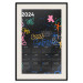 Poster Calendar 2024 - Background Covered With Graffiti in Street Art Style 151887 additionalThumb 24