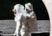Bild auf Leinwand Astronaut auf dem Mond - Fotokomposition mit englischem Text 123197 additionalThumb 5
