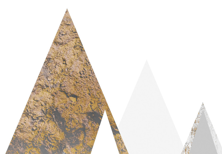 Leinwandbild Dreiecke und Räder - geometrische Abstraktion mit Figuren 125218 additionalImage 4