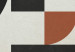 Wandbild Schwarze Formen - unregelmäßige, geometrische Figuren 134828 additionalThumb 4