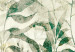 Fototapete Sommerliche Stimmung - Zarte Komposition mit grünen Blättern 135938 additionalThumb 3