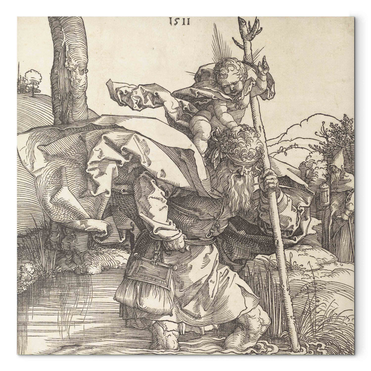 Kunstkopie Saint Christopher 156538