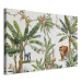 Wandbild XXL Exotic Landscape - Jungle With Animals and Exotic Birds [Large Format] 151248 additionalThumb 2