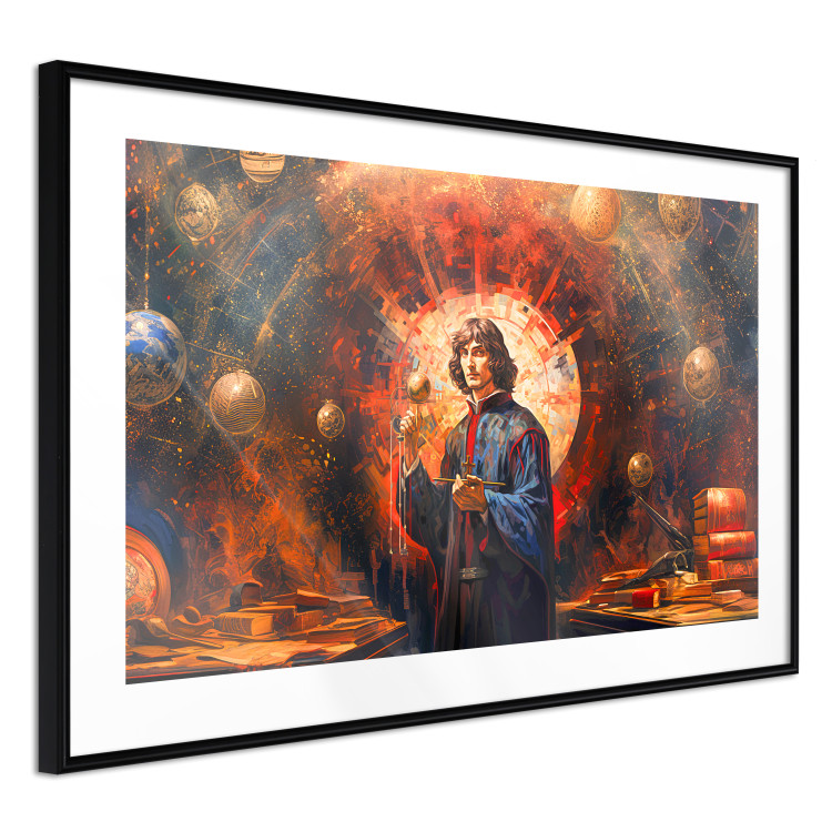 Wandposter A Great Discovery of a Great Man - Copernicus on an Abstract Background 151548 additionalImage 9