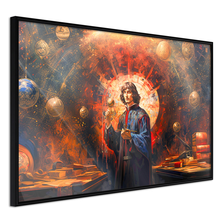 Wandposter A Great Discovery of a Great Man - Copernicus on an Abstract Background 151548 additionalImage 4