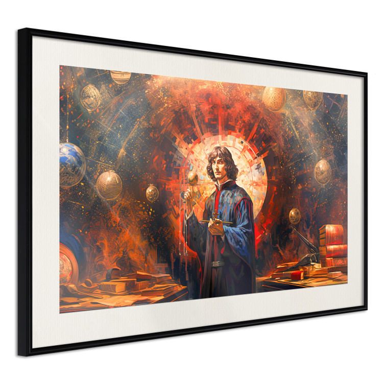 Wandposter A Great Discovery of a Great Man - Copernicus on an Abstract Background 151548 additionalImage 10