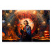Wandposter A Great Discovery of a Great Man - Copernicus on an Abstract Background 151548