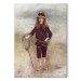 Wandbild The Little Fisherwoman (Marthe Berard) 156758