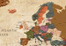 Leinwandbild World Map: Brown Elegance 96058 additionalThumb 5